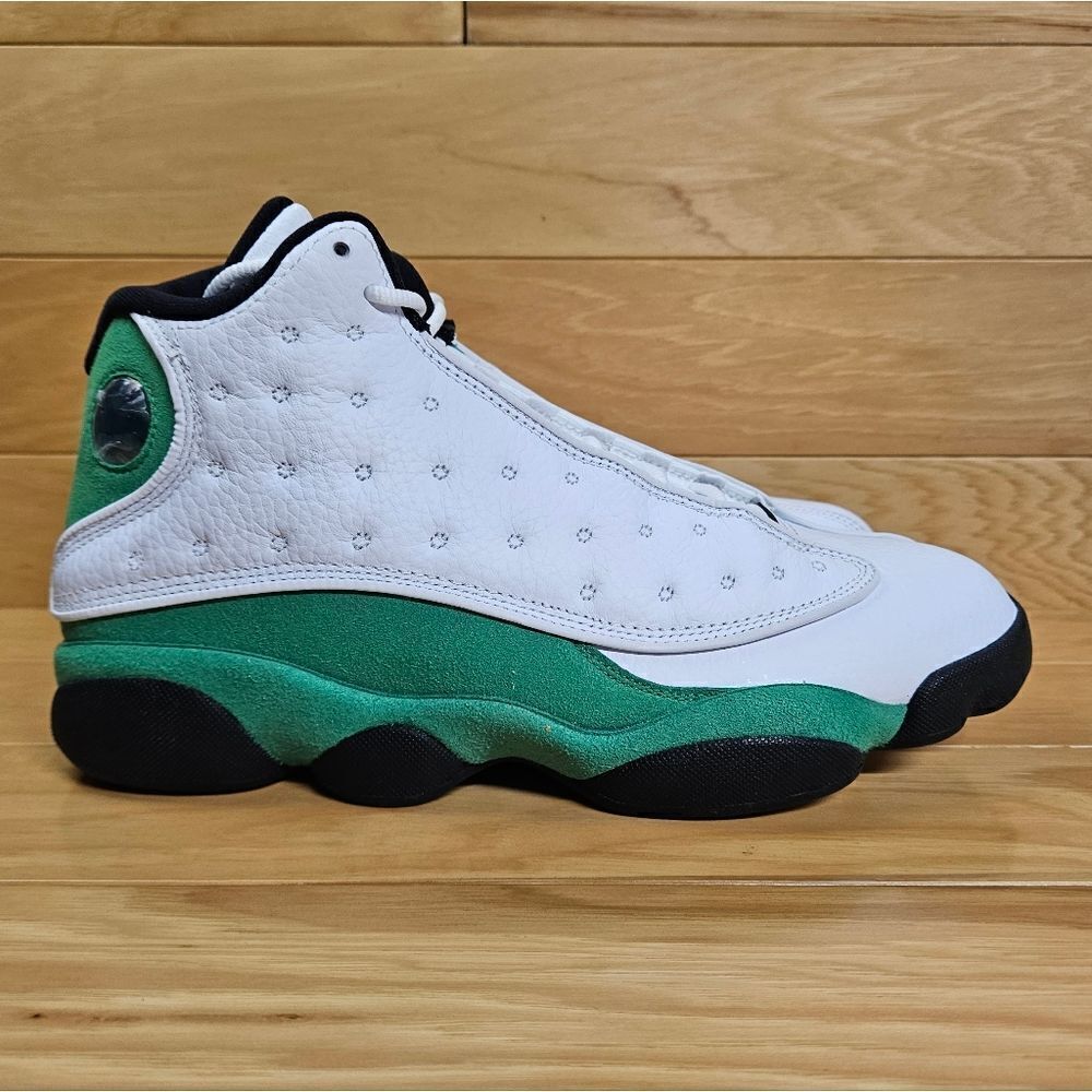 Jordan Athletic Shoes White and Green